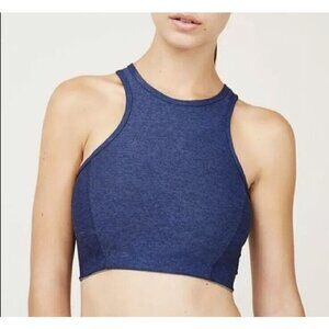 EUC Outdoor Voices Athena Navy Blue Crop Top size S Women's